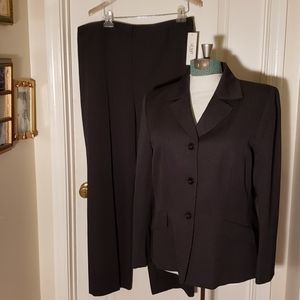 Le Suit 2 piece suit charcoal pant jacket